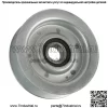 42, 48 дюймов, плоский натяжной шкив для John Deere X105 X110 X120 GY22172 GY20067