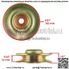 532144917 Натяжной шкив для Husqvarna YT180 Yth1746 Yth180 YTH2046 Ythk180 - Image 2