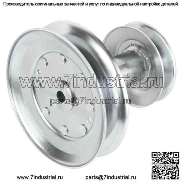 Двойной шкив двигателя 532140186 для Husqvarna LT126 LT2213 LTH120 LTH125 LTH1342