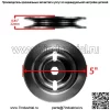 3-шпиндельный шкив для John Deere M155979 GX20335 - Image 3