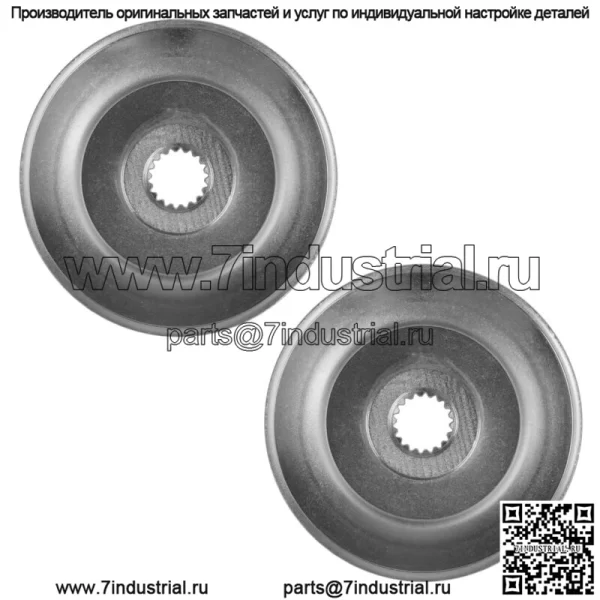 2 шкива передачи для John Deere 1642HS 1742HS CV490S MIU800221 - Image 4
