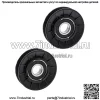 Комплект натяжных шкивов для John Deere 55 L120 L130 L100 L110 L118 L111 D140, 2 шт.