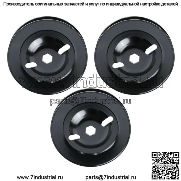 3 шкива шпинделя для шкива John Deere LA130 LA140 L120 L130 X140 S240 145 155C