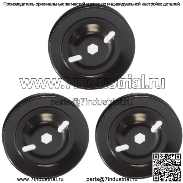 Шкив 3PK для John Deere M155979 GX20335 L120 L130 LA130 LA140