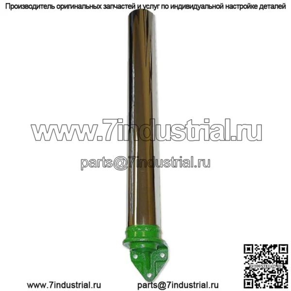 Прямая хромированная выхлопная труба подходит для трактора John Deere Unstyled B