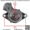 Стартер для John Deere GX345 LX178 LX188 LX279 LX289/AM105575 21163-2077 18010 - Image 3