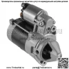Стартер для трактора Kubota T1700H T1700HX GH540V 17HP, газ 1992-1995 гг. 12499-63010