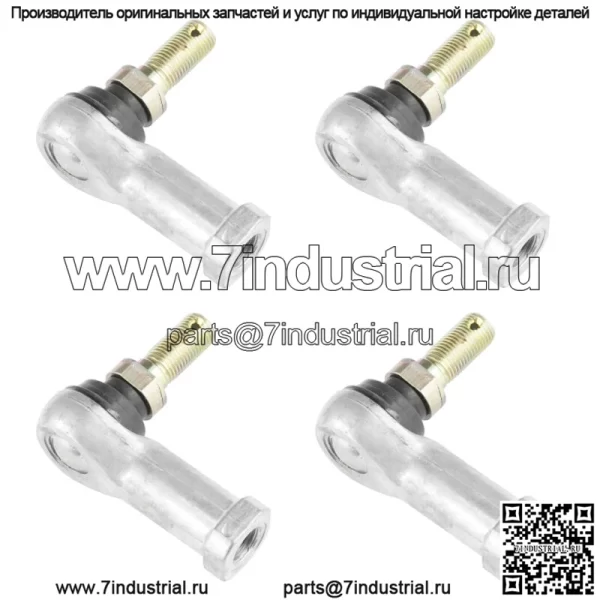 2 комплекта наконечников рулевой тяги для Honda TRX420FA Rancher 420 4X4 2009-2017 - Image 3
