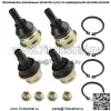 2 передних кулака нижний верхний шаровой шарнир для John Deere Xuv855 E Xuv855 M S4 Gator