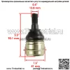 2 передних кулака нижний верхний шаровой шарнир для John Deere XUV835E XUV835M XUV835R - Image 2