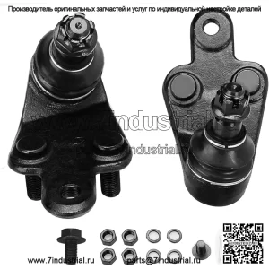 Комплект из 2 передних нижних шаровых шарниров K500043 K500044 для Toyota Avalon 2005-2018, Camry 2007-2017, запрессовка передних нижних шаровых шарниров для Lexus ES300h 2013-2018, ES350 2007-2018