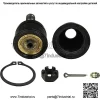 K500210 Шаровой шарнир передней верхней подвески для Mazda Miata - Image 3