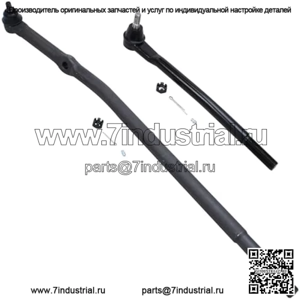 Комплект передней подвески 2WD из 10 предметов для Ford F-250 F-350 Super Duty Excursion 1999–2004 годов 2000, 2001, 2002, 2003, 4 верхних нижних шаровых шарнира, 4 внутренние и внешние рулевые тяги, 2 замены звеньев стабилизатора поперечной устойчивости - Image 3