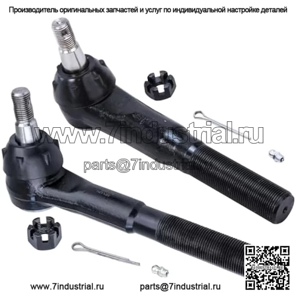 Комплект передней подвески 2WD из 10 предметов для Ford F-250 F-350 Super Duty Excursion 1999–2004 годов 2000, 2001, 2002, 2003, 4 верхних нижних шаровых шарнира, 4 внутренние и внешние рулевые тяги, 2 замены звеньев стабилизатора поперечной устойчивости - Image 4