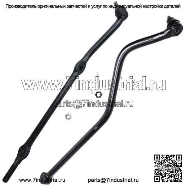 Комплект передней подвески из 11 предметов для Jeep Wrangler TJ 1997-2006 годов, 4 шаровых шарнира, 3 рулевые тяги, 2 стабилизатора поперечной устойчивости, 1 тяга, 1 гусеница, 1998, 1999, 2000, 2001, 2002, 2003, 2004, 2005, замена. - Image 3