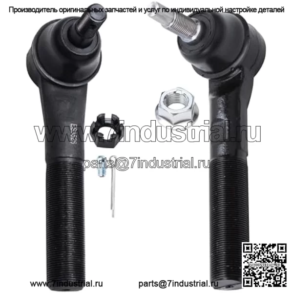Комплект передней подвески 4WD из 13 предметов для Dodge Ram 2000, 2001, 2002 2000, 2500, 3500, 4 верхних и нижних шаровых шарнира, 4 внутренние и внешние рулевые тяги, 2 стабилизатора поперечной устойчивости, 2 регулировочные втулки, 1 гусеница, замена - Image 4