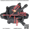 49040-2075 Комплект топливного насоса для Kawasaki Prior Mule 600 610 4X4 KAF400 KAF400-B1 KAF400B6F KAF400B7F KAF400-A1 KAF400-C1 KAF400A6F для 49040-7001 с комплектом свечей зажигания топливного фильтра 49040-2014 2007-2014 гг. - Image 2