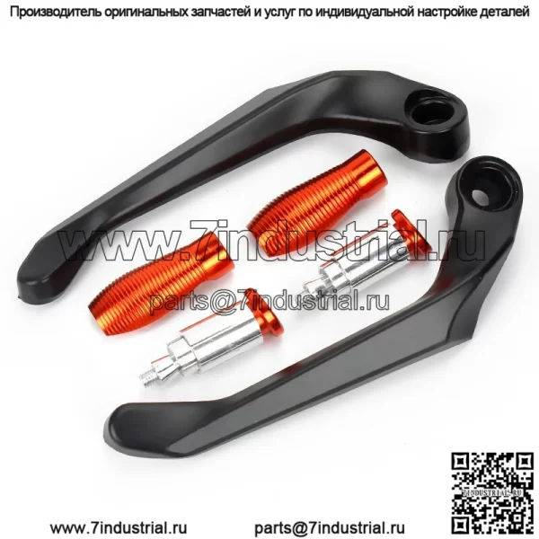 Мотоциклетная дорожная спортивная автомобильная защита носовой части руля, тормозная ручная защита, аксессуары для модификации, защита от падения, универсальная крышка для защиты рук от лобового стекла - Image 2