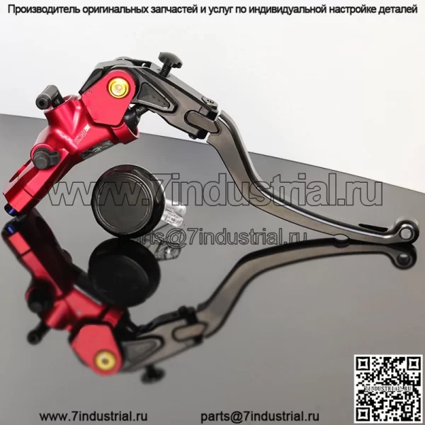 Оптовая продажа с фабрики мотоцикл электромобиль 09 # тормозной насос прямой нажимной насос модификация 16 красочный горящий титановый алюминиевый сплав