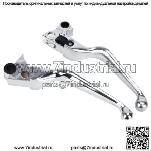 Хромированный рычаг тормозной муфты для Harley Dyna Sportster 883 1200 Softail FatBoy