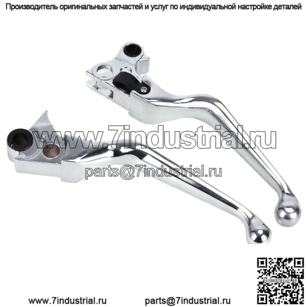 Хромированный рычаг тормозной муфты для Harley Dyna Sportster 883 1200 Softail FatBoy