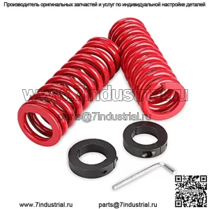 Задняя амортизаторная пружина Yamaha Heavy Duty для моделей гольф-каров Yamaha G14/G16/19/G20/G22/G29/Drive G&E. Одна деталь. Синий/Красный