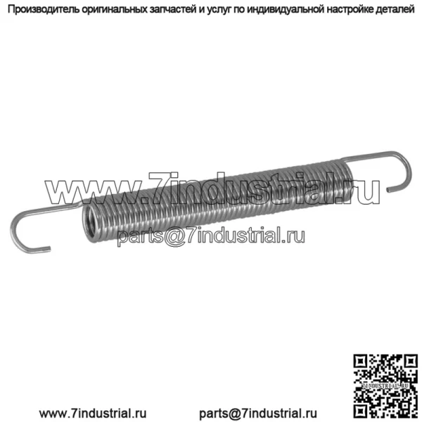 Пружина натяжного рычага деки для John Deere GX10120 НОВАЯ 112,4 мм - Image 4