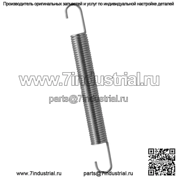Пружина натяжного рычага деки для John Deere GX10120 НОВАЯ 112,4 мм - Image 5