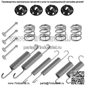 Комплект пружин Bendix тормозных колодок для EZGO 27944-G1 TXT 1997-по настоящее время