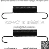 2 пружины на натяжном шкиве подходят для 42-дюймовой деки 169022 для AYP Poulan, подходят для Husqvarna Mowe - Image 2