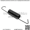 2PK пружина деки для John Deere GX21582 L120 L130 115 125 135 145 155C 190 G110 - Image 2