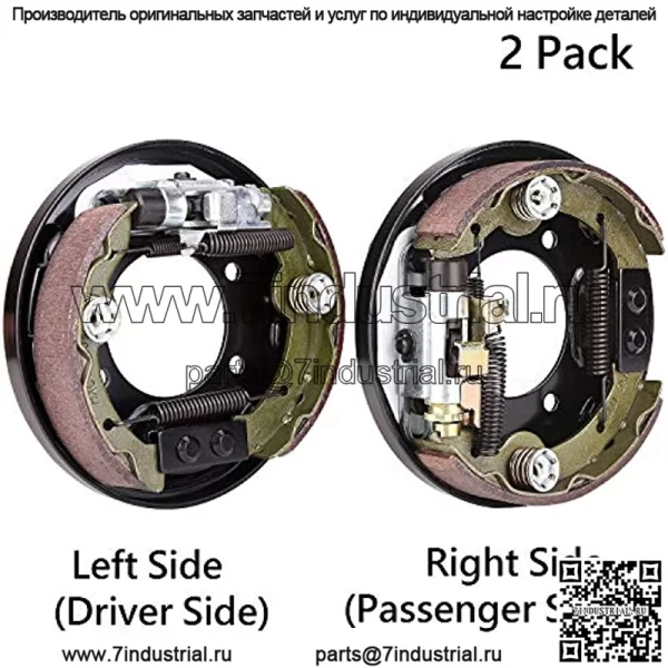 Тормозной узел для EZGO TXT PDS, Yamaha G14 G16 G19 G20 G21 G22 гольф-кара, со стороны водителя и со стороны пассажира, включая тормозные колодки, OEM# 70998-G01 70998-G02 - Image 3