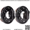 Тормозной узел для EZGO TXT PDS, Yamaha G14 G16 G19 G20 G21 G22 гольф-кара, со стороны водителя и со стороны пассажира, включая тормозные колодки, OEM# 70998-G01 70998-G02 - Image 5
