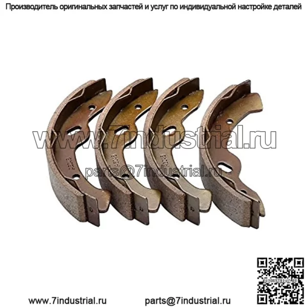 27943G01 70795G01 Тормозные колодки для тележки для гольфа, комплект из 4 шт., подходят для EZ-Go TXT (97-09.5), Workhorse 96+, Yamaha G14-G22 94-06 - Image 2