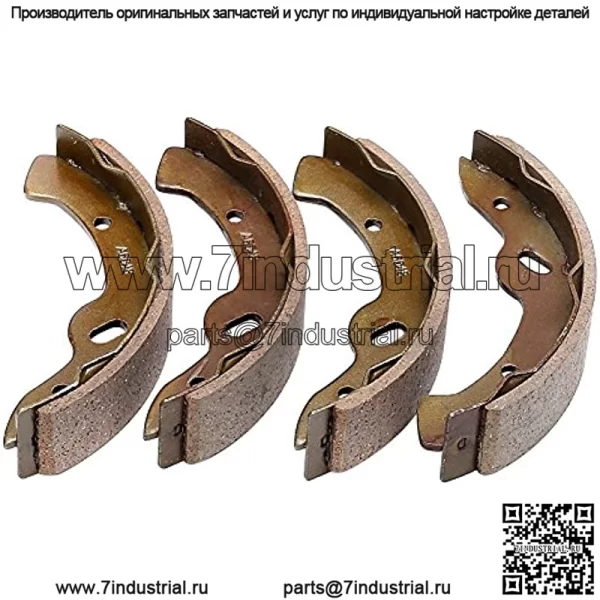 27943G01 70795G01 Тормозные колодки для тележки для гольфа, комплект из 4 шт., подходят для EZ-Go TXT (97-09.5), Workhorse 96+, Yamaha G14-G22 94-06 - Image 3