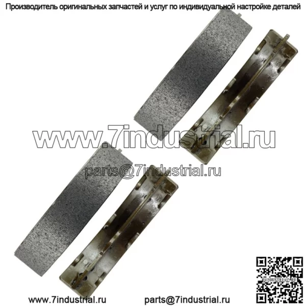 2 комплекта тормозных колодок для гольф-кара EZGO MPT 800 1200 - Image 4