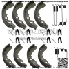 Комплект тормозных колодок передние и задние для Kawasaki Mule 500 520 550 KAF300, OEM № 41047-1051 41047-1052