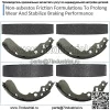 Комплект тормозных колодок передние и задние для Kawasaki Mule 500 520 550 KAF300, OEM № 41047-1051 41047-1052 - Image 2