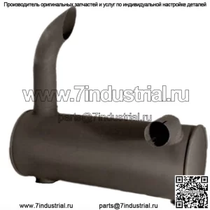 Глушитель AS 127-8592 Подходит для экскаваторов-погрузчиков CAT 416 Подходит для двигателя Caterpillar 3054
