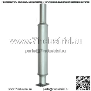 70234493 Новый глушитель длиной 26 дюймов и внешним диаметром 2,25 дюйма подходит для дизельного двигателя Allis Chalmers D15 D17