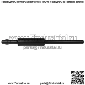 K301289 Вертикальный глушитель с круглым корпусом подходит для тракторов Case-IH 1490 1494
