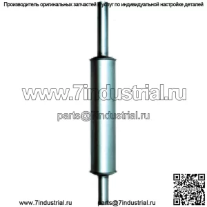 K914083 Вертикальный глушитель с круглым корпусом для трактора David Brown 1200 880 990