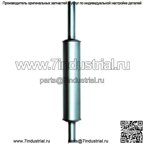 K914083 Вертикальный глушитель с круглым корпусом для трактора David Brown 1200 880 990