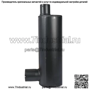 AH87288 Новый черный глушитель подходит для комбайна John Deere 6620 7700 7720