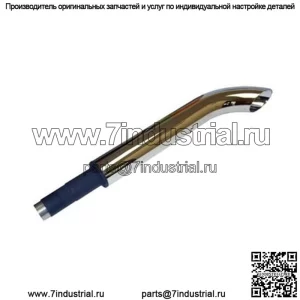 Хромированный комплект глушителя подходит для тракторов Allis Chalmers ACS186 WC WD WD45 D17