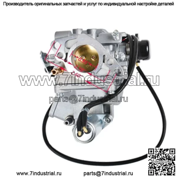 GX620 Новый карбюраторный топливный насос, подходящий для Honda GX610 18HP 20HP V-Twin, горизонтальный - Image 3