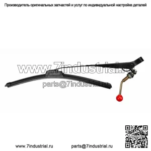 Ручной стеклоочиститель UTV с ручным управлением для Polaris Ranger RZR XP 900 1000 570 (подходит: Yamaha Rhino 660)