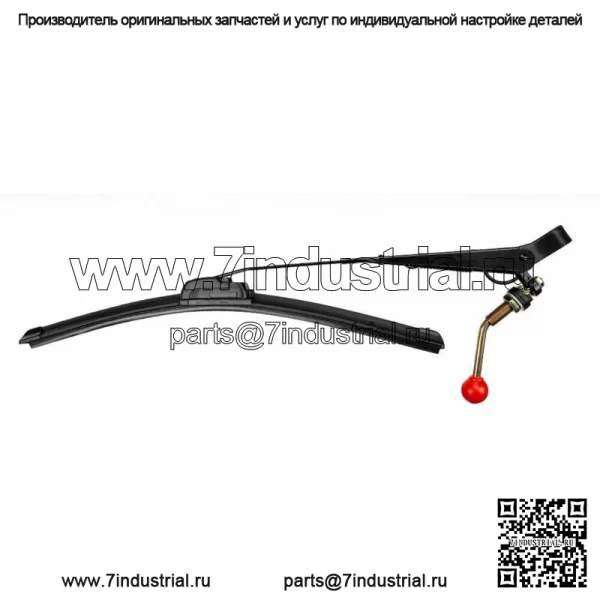 Ручной стеклоочиститель UTV с ручным управлением для Polaris Ranger RZR XP 900 1000 570 (подходит: Yamaha Rhino 660)
