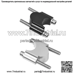Модифицированные аксессуары для мотоциклов, алюминиевый сплав с ЧПУ, повышенный короткий код давления, универсальный код 22 мм