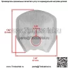 3 сетчатых фильтра топливного фильтра, новинка для Kawasaki TERYX KRF800 2014-2020 49019-0013 - Image 2